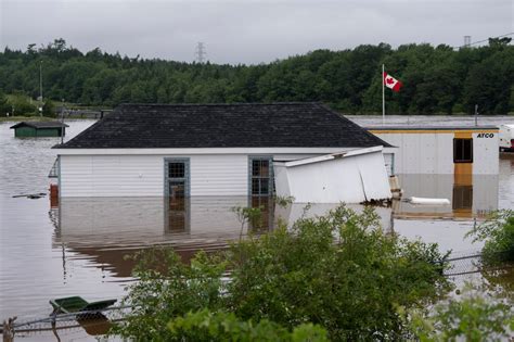 4 missing after record-breaking downpours along Canada’s Atlantic coast cause flooding